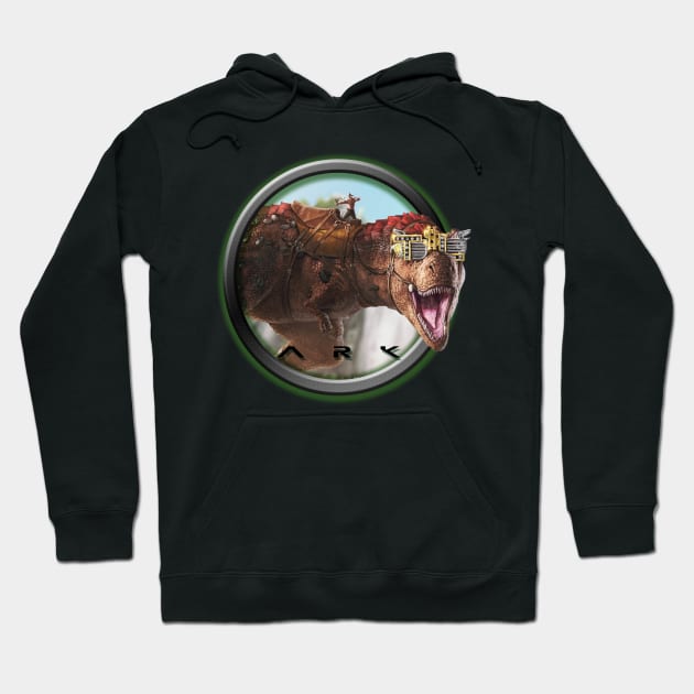 Ark Survival Evolved Trex Hoodie by chrisioa